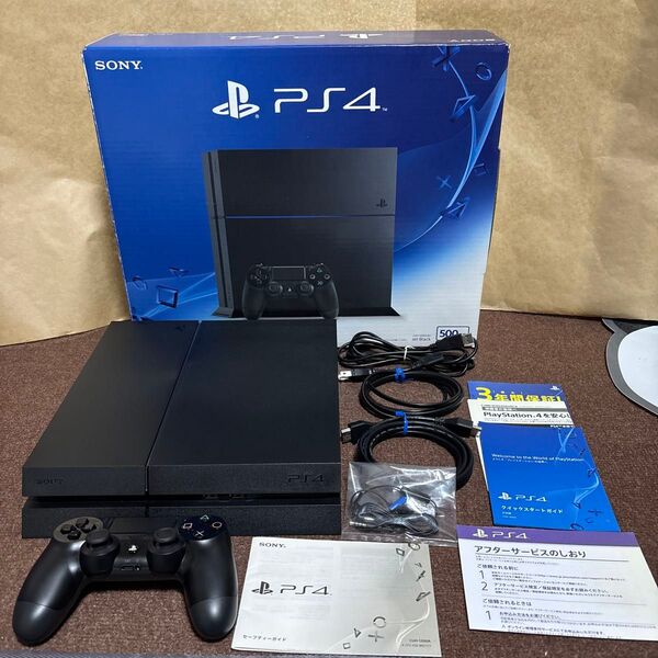 PlayStation4 PS4 ジェット・ブラック 500GB CUH-1200AB01