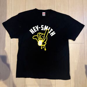 HEY-SMITH ヘイスミス Lサイズ Tシャツ トリプルアックス SiM coldrain