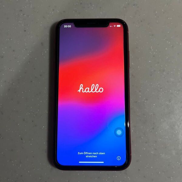 Apple iPhone XR 128GB プロダクトレッド ジャンク品 部品取り 外箱あり 付属品 新品未使用