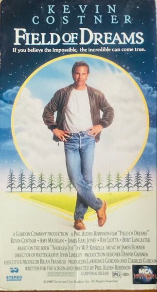 Field of Dreams フィールド・オブ・ドリームス VHS 米国正規版