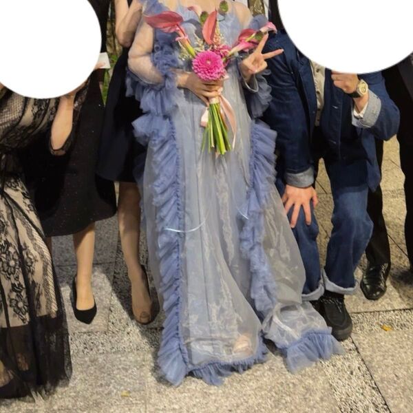 結婚式 披露宴 お色直し 二次会 オケージョン カラードレス ドレス ワンピース