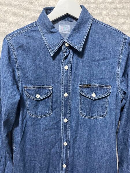 Lee 長袖シャツワンピース デニムシャツワンピース 美品 beams