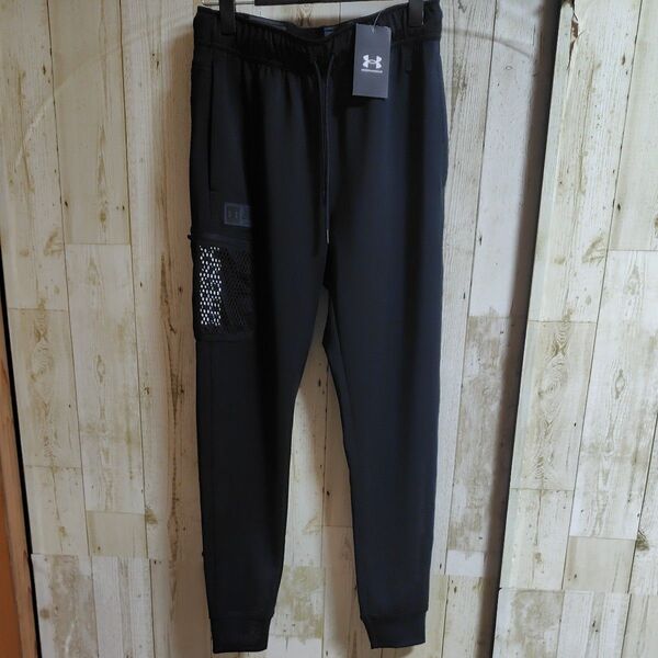 UNDER ARMOUR アンダーアーマー ジョガーパンツ 黒 ブラックLサイズ/定価13200円50%OFF
