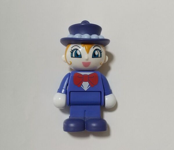 アンパンマン ブロックラボスイング ドール しらたまさん ブロック人形