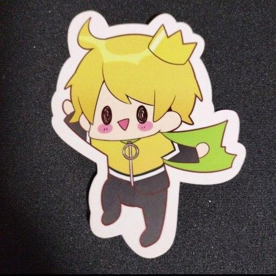 アンプタックカラーズ AMPTAK ぷりっつ やられね星人 ステッカー