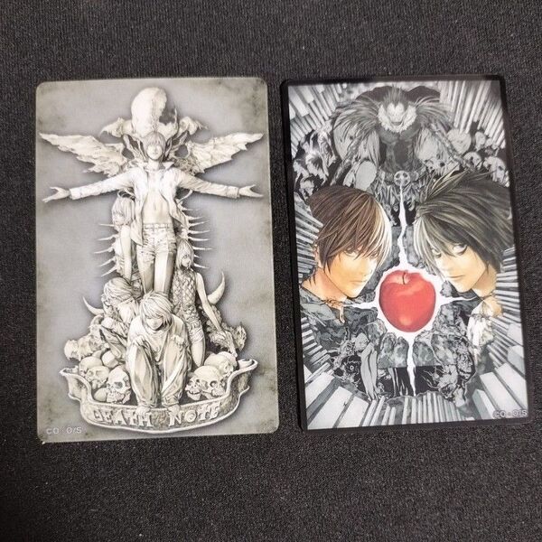 デスノート DEATHNOTE イラストカードコレクション クリアカード L 夜神月 メロ ニア リューク
