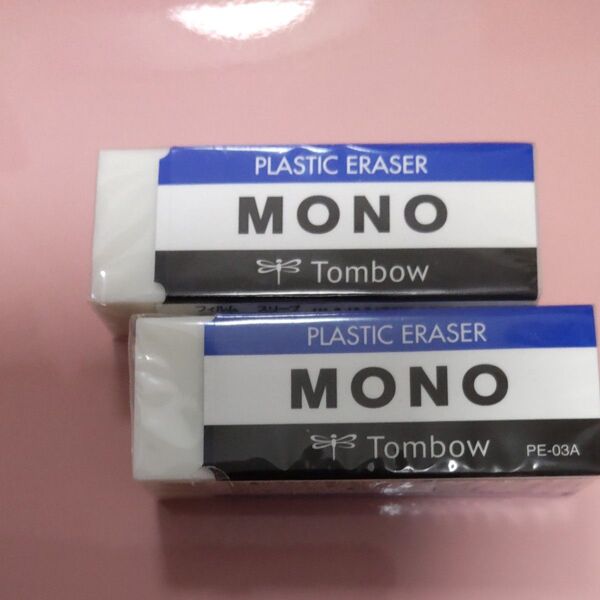 トンボ鉛筆 MONO消しゴム PE-03A 2個セット