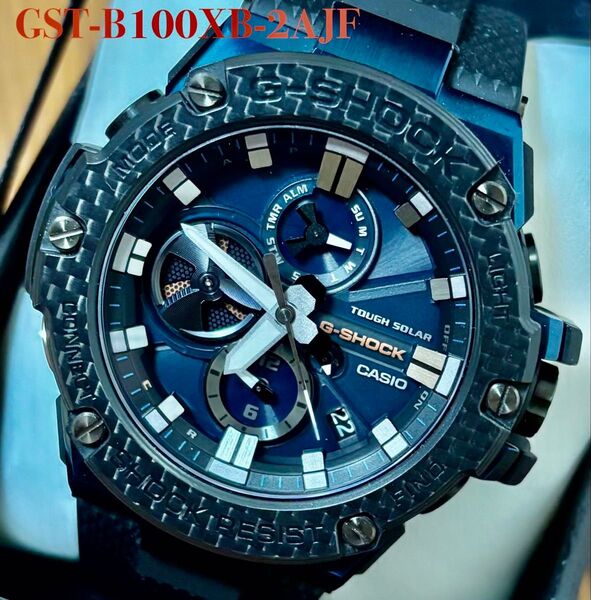 ◆極美品◆G-SHOCK GST-B100XB-2AJF BASKET BALL KING コラボ