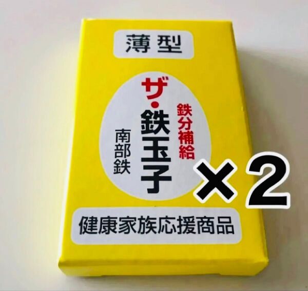 南部鉄 ザ・鉄玉子 薄型 2個