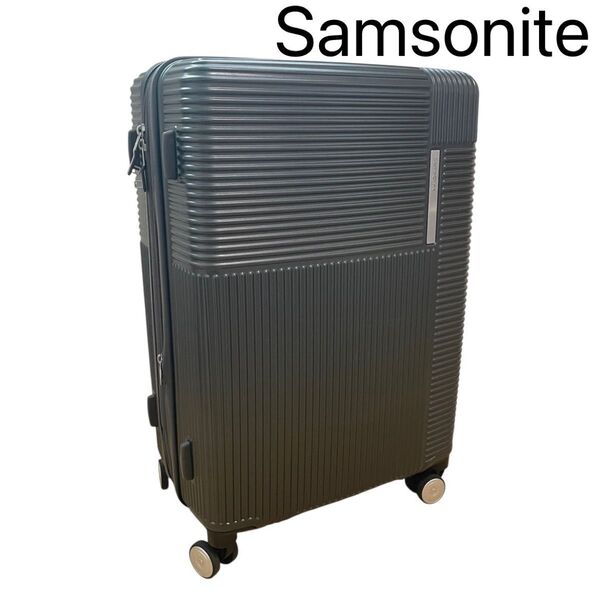 Samsonite サムソナイト スーツケース キャリーケース ビジネスバッグ 旅行 ハード 大容量 グレー 黒 ブラック