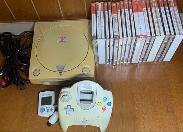 ドリームキャスト本体+ソフト16本セット②め
