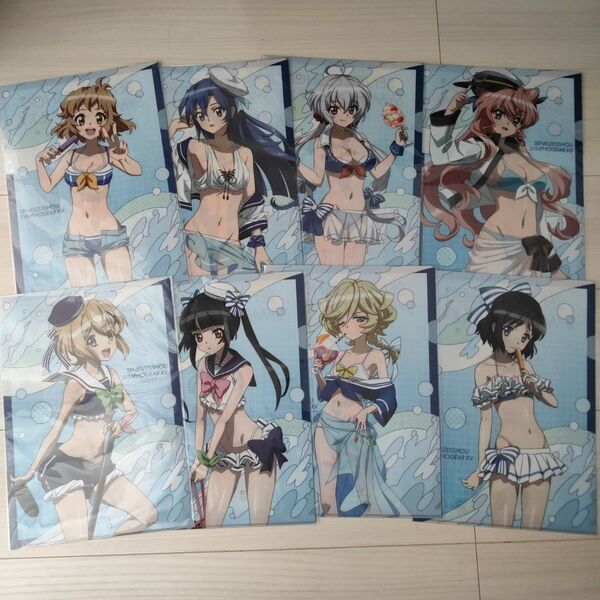 戦姫絶唱シンフォギアXV 描き下ろし クリアファイル マリンセーラー水着