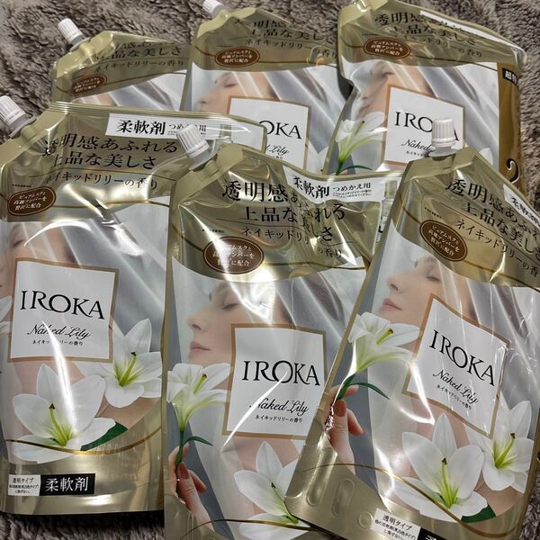 IROKA イロカ ネイキッドリリー つめかえ 1200ml 6袋