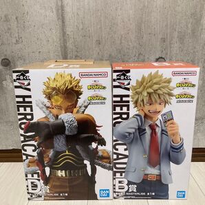 一番くじ ヒロアカ 紡ぐ力 B賞 爆豪 D賞 ホークス フィギュア + 下位賞 6個