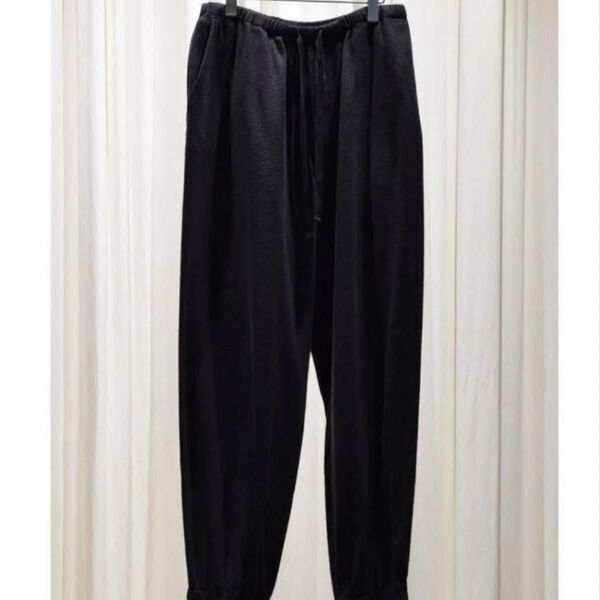 comoli 25ss シルクネップドローストリングパンツ サイズ3