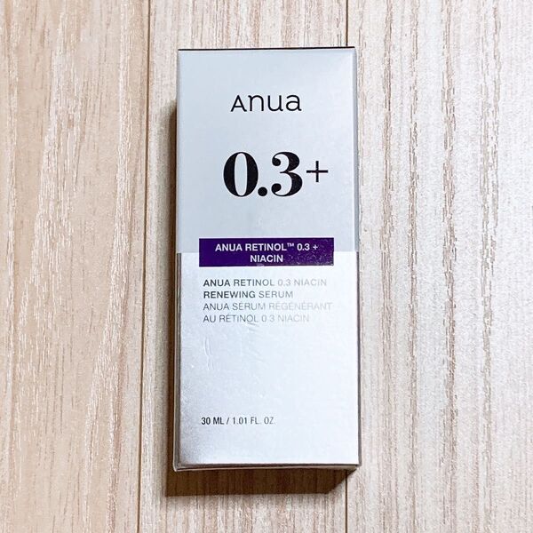 Anua アヌア レチノール0.3 ナイアシンリニューイングセラム 30ml 美容液