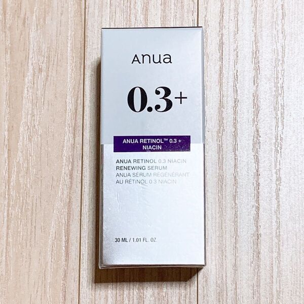 Anua アヌア レチノール0.3 ナイアシンリニューイングセラム 30ml 美容液