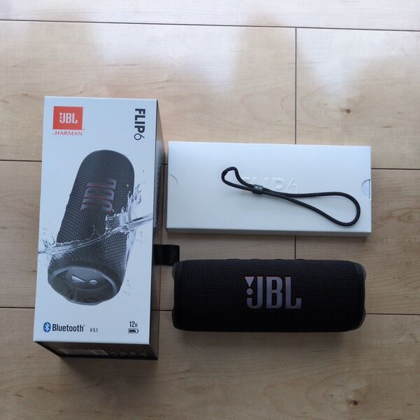 JBL Bluetoothスピーカー ブラック 防水 JBLFLIP6BLK