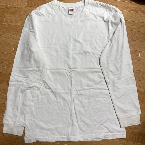 Supreme シュプリーム ロンT Tシャツ 白 M