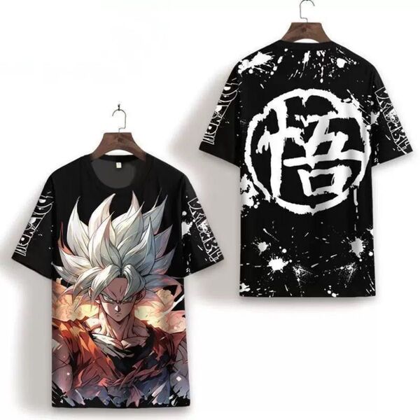 ドラゴンボール Tシャツ 孫悟空 ブラック Lサイズ