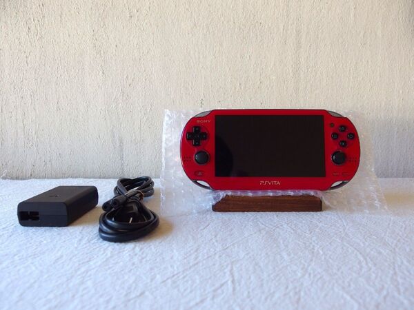【動作良好】PSVita PCH-1000 Wifiモデル コズミックレッド 52