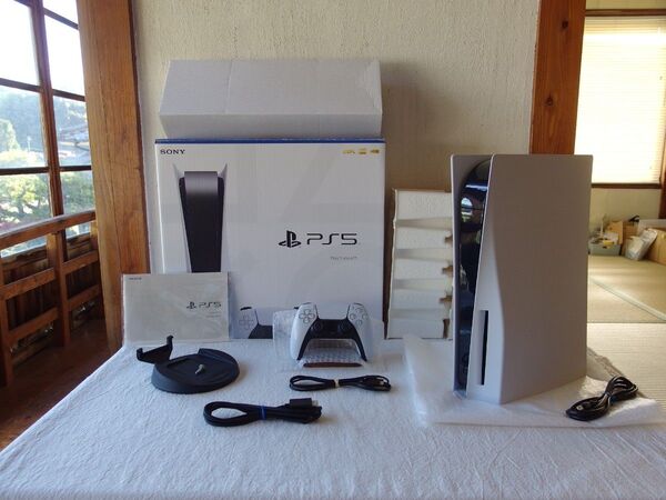 /完品 PlayStation5 CFI-1200A ディスクドライブ搭載 動作良好57