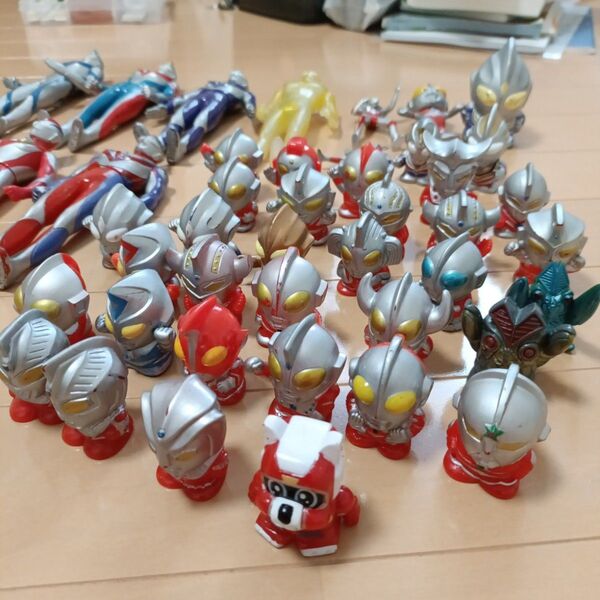 ウルトラマン 指人形 ソフビ