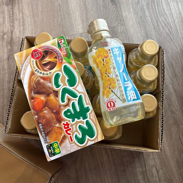 16本 キャノーラ油 300g こくまろカレー 1箱 サラダ油 まとめ売り