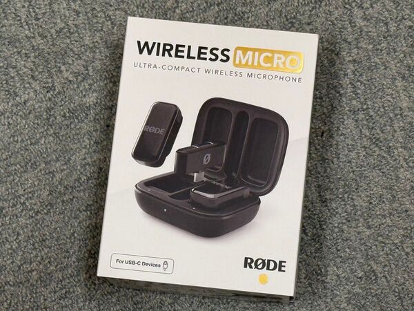 RODE Wireless MICRO ワイヤレスマイク ブラック