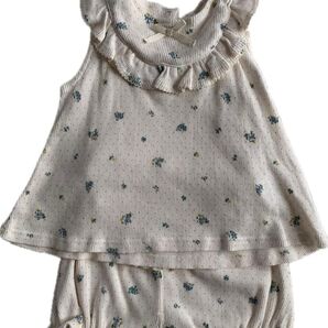 バースディ コトリ cottoli 花柄 セットアップ 90 95 新品未使用