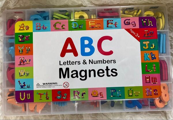 磁石付きアルファベットと数字セット(225ピース)