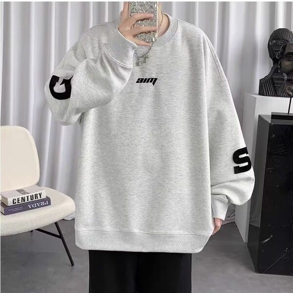 【大人気】ロゴ 新品 トップス モード ストリート メンズ 長袖
