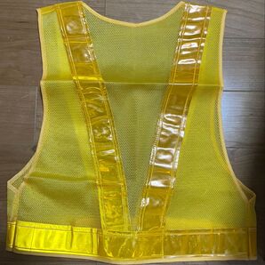 安全ベスト イエロー メッシュ 反射ベスト 未使用品