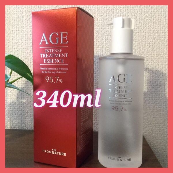 フロムネイチャー エイジインテンス トリートメントエッセンス 化粧水 340ml