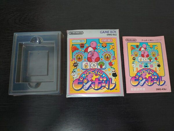 同梱で値引 カービィのピンボール ゲームボーイ 箱説明書