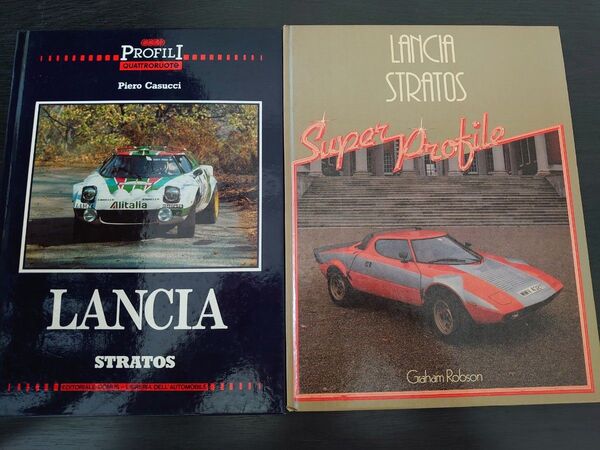 同梱で値引 LANCIA STRATOS ランシアストラトス 2冊セット 本 書籍 洋書 車 スポーツカー ラリーカー
