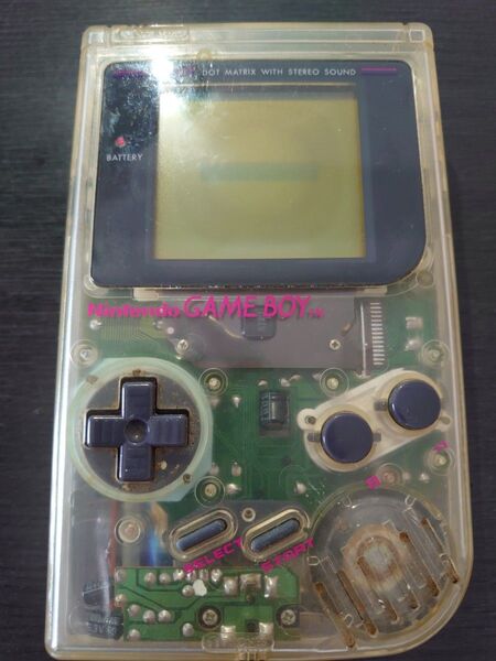 同梱で値引 初代 ゲームボーイ クリア スケルトン 箱 説明書