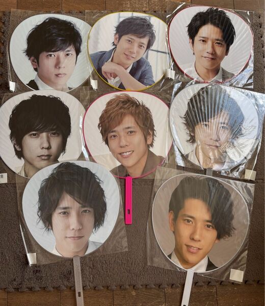 ARASHI 嵐 二宮和也 ジャンボうちわ まとめ売り