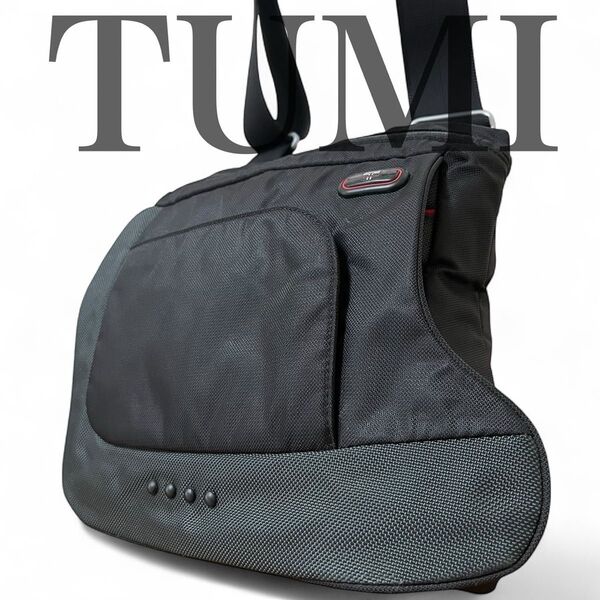 定番 トゥミ TUMI ショルダーバッグ 斜め掛け 斜めがけ クロスボディ ナイロン ブラック黒 メンズ 鞄 カバン