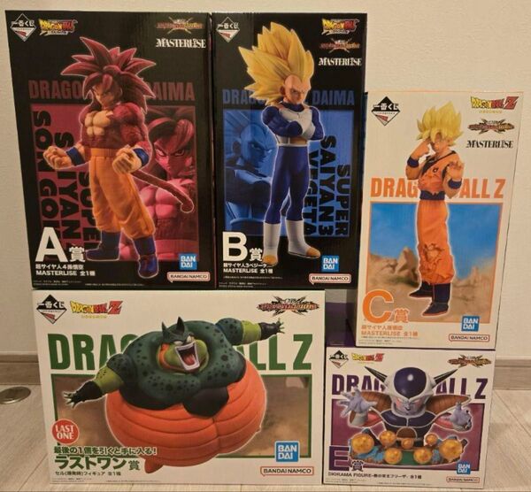 ドラゴンボール 一番くじ VSオムニバスCROSS フィギュアセミコンプセット