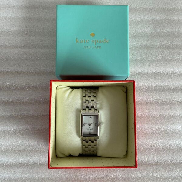 ケイトスペード kate spade レディース腕時計 シルバー 中古美品