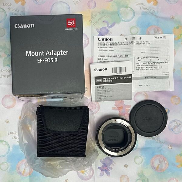 Canon EF-EOS R マウントアダプター Mount Adapter 付属品完備