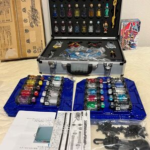 アタッシュケース付き DXスクラッシュドライバー クローズドラゴン クロコダイル パンドラパネルブルー2枚他大量グレート プライム