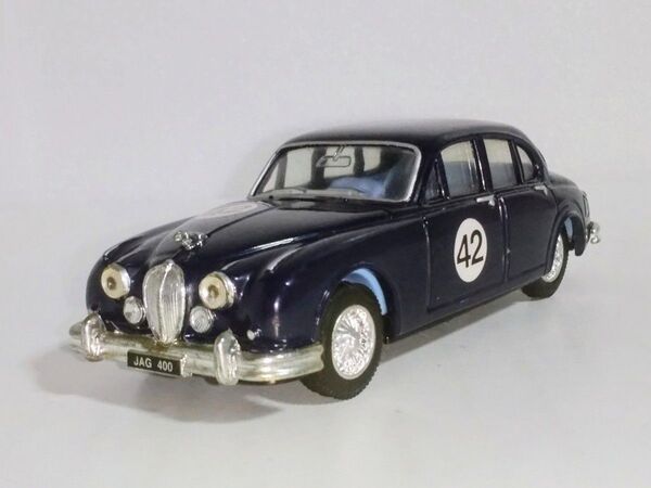 【希少美品】ジャガー マーク2 JAGUAR MK Ⅱ 1960年 V6スターリング モス◆コーギー 1/43 ミニカー◆入手困難