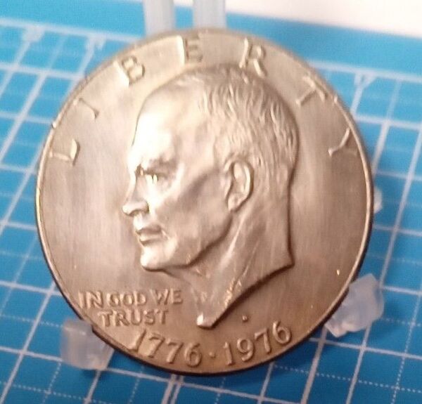 アメリカ合衆国建国200周年記念 1ドル銀貨 1776-1976
