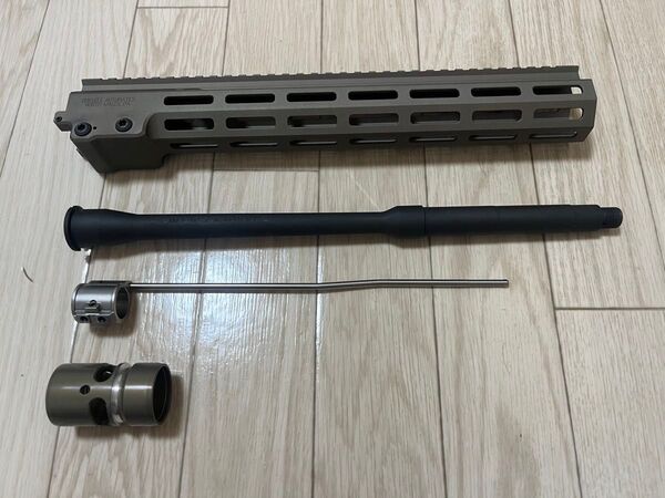 【GHK】Geissele SMR Mk16タイプ 13.5inchハンドガード、14.5inchアウターバレル