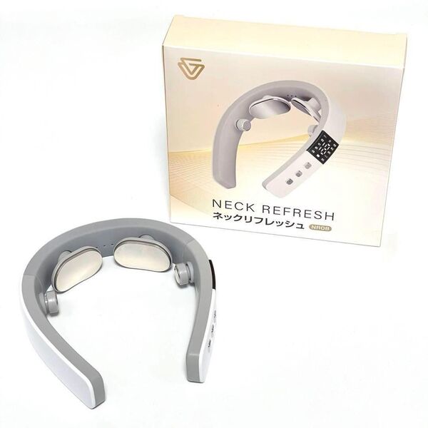 NECK REFRESH ネックリフレッシュ NRO8 加温EMS 首リラクゼーション器 白