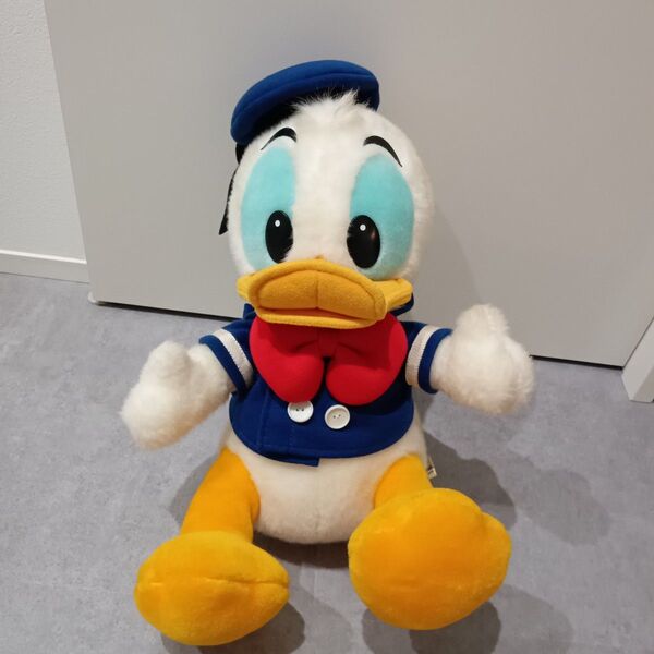 【レア】東京ディズニーランド ドナルドダック ぬいぐるみ レトロ 当時物