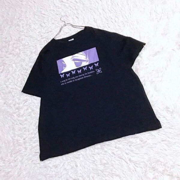 【GU】ジーユー 鬼滅の刃Tシャツ (XL) 大きいサイズ コラボT 胡蝶しのぶ