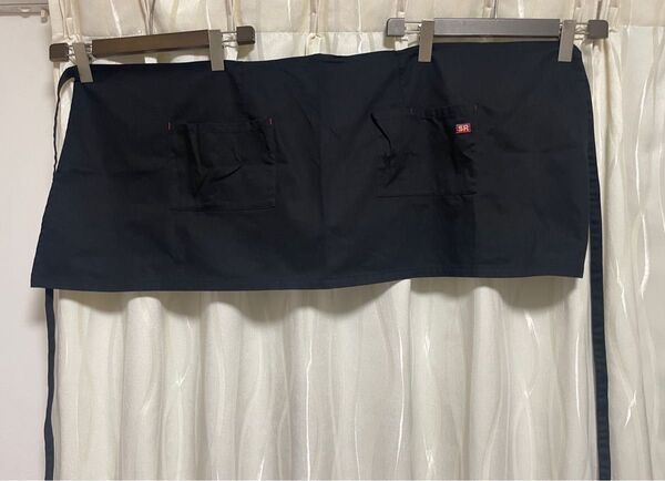 SONIA RYKIEL ソニアリキエル カフェエプロン 前掛け ブラック 美品